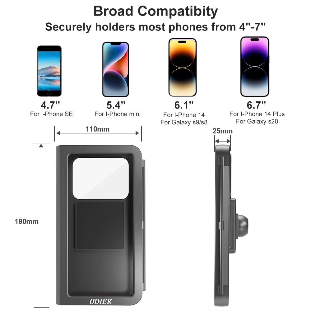 New Arrival Waterproof Mobile Phone Holder Bicycle Motorcycle/Phone Holder Waterproof Case Silicone Phone Holder