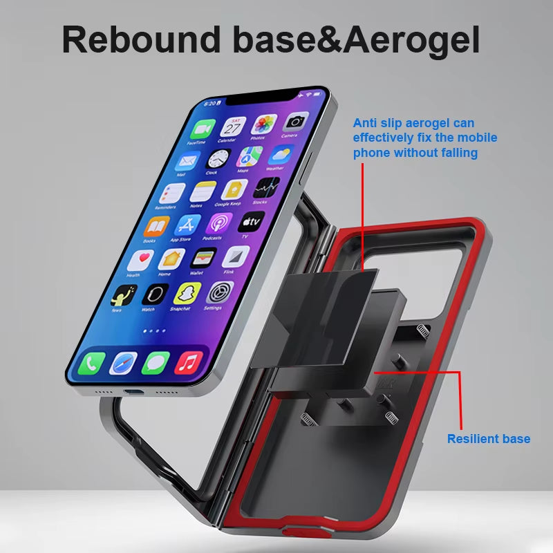 New Arrival Waterproof Mobile Phone Holder Bicycle Motorcycle/Phone Holder Waterproof Case Silicone Phone Holder