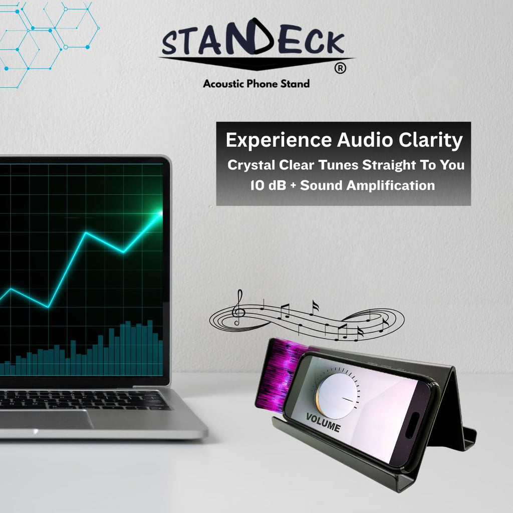 STANDECK Multi-Device Phone Stand for Desk - 14 Designer Collections - Holds Phones, Tablets, Gaming Consoles - Stable Non-Tip Base
