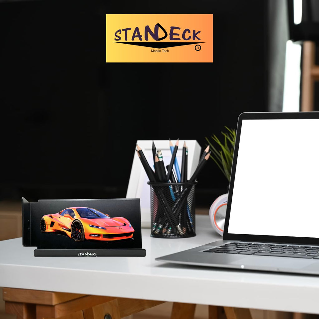 STANDECK Multi-Device Phone Stand for Desk - 14 Designer Collections - Holds Phones, Tablets, Gaming Consoles - Stable Non-Tip Base