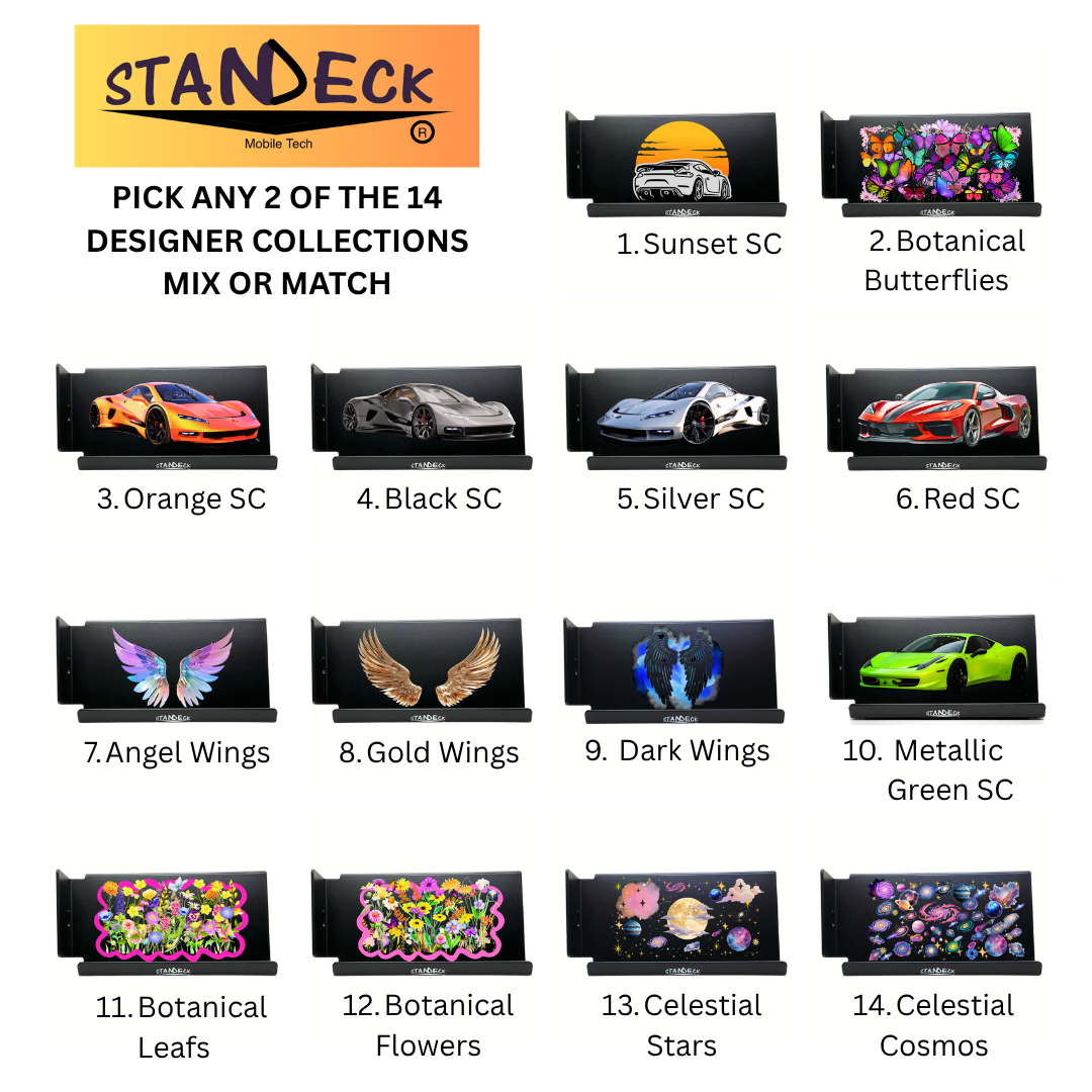 STANDECK 14 Designer Collections - Pick Any 2 - Mix or Match