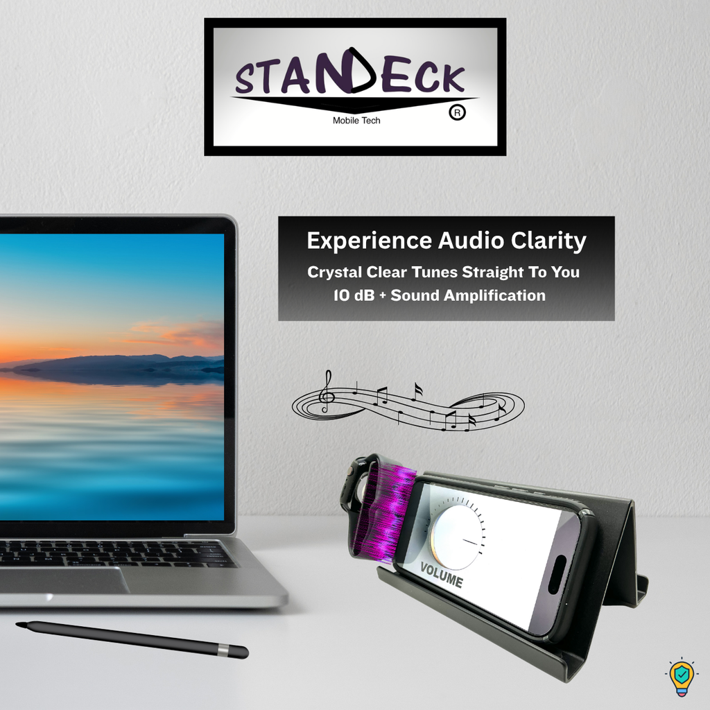 STANDECK Multi-Device Phone Stand for Desk - 14 Designer Collections - Holds Phones, Tablets, Gaming Consoles - Stable Non-Tip Base
