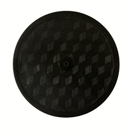 STANDECK A Modern 10 inch Turntable. Plastic, Black for multitasking and optimal viewing.