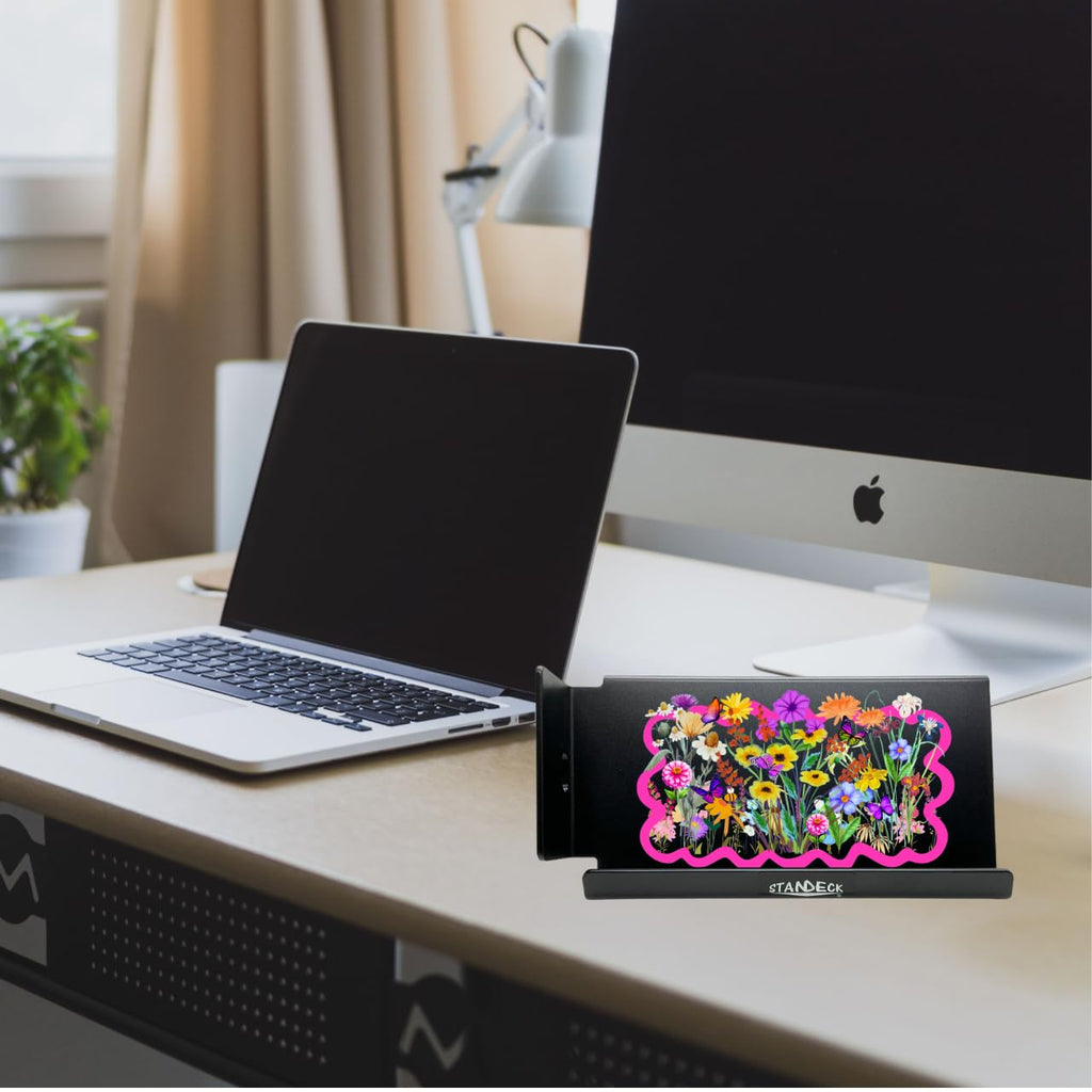 STANDECK Multi-Device Phone Stand for Desk - 14 Designer Collections - Holds Phones, Tablets, Gaming Consoles - Stable Non-Tip Base