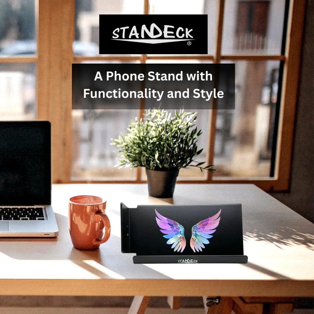 STANDECK Multi-Device Phone Stand for Desk - 14 Designer Collections - Holds Phones, Tablets, Gaming Consoles - Stable Non-Tip Base